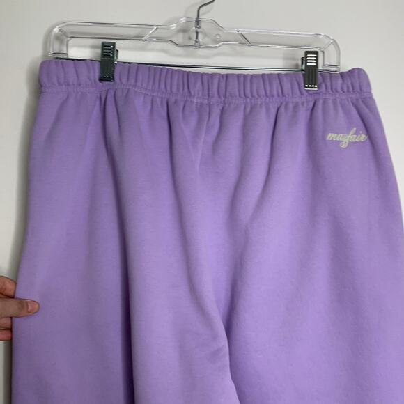 Mayfair Choosing Kindness Sweatpants Quarterzip Set Digital Lavender Purple M/L - Picture 7 of 16
